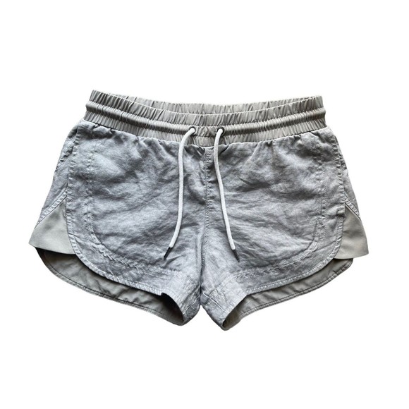Athleta Pants - Athleta Shorts Women's size 2 Grey Linen